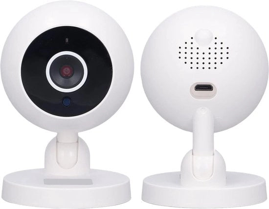 Monitor per Bambino con Funzione di Visione Remota - Monitor per Bambini con Videocamera - Sono in grado di Funzionare in Soggiorno, Camera da Letto, etc.