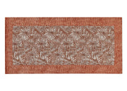 Tappeto Passatoia Cucina Corsia Retro Antiscivolo Disegno Malesia By Suardi - 55x240 - Ruggine