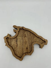 Snackschaal in legno - forma di Mallorca - Palma - Ballermann - Malle