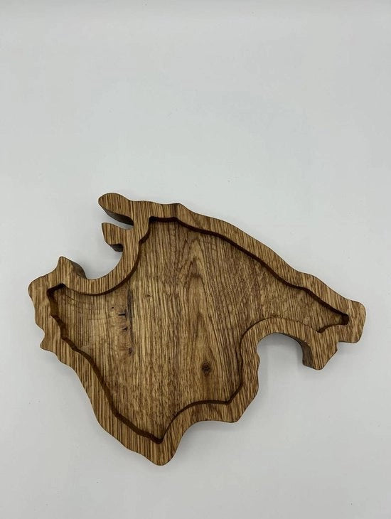 Snackschaal in legno - forma di Mallorca - Palma - Ballermann - Malle