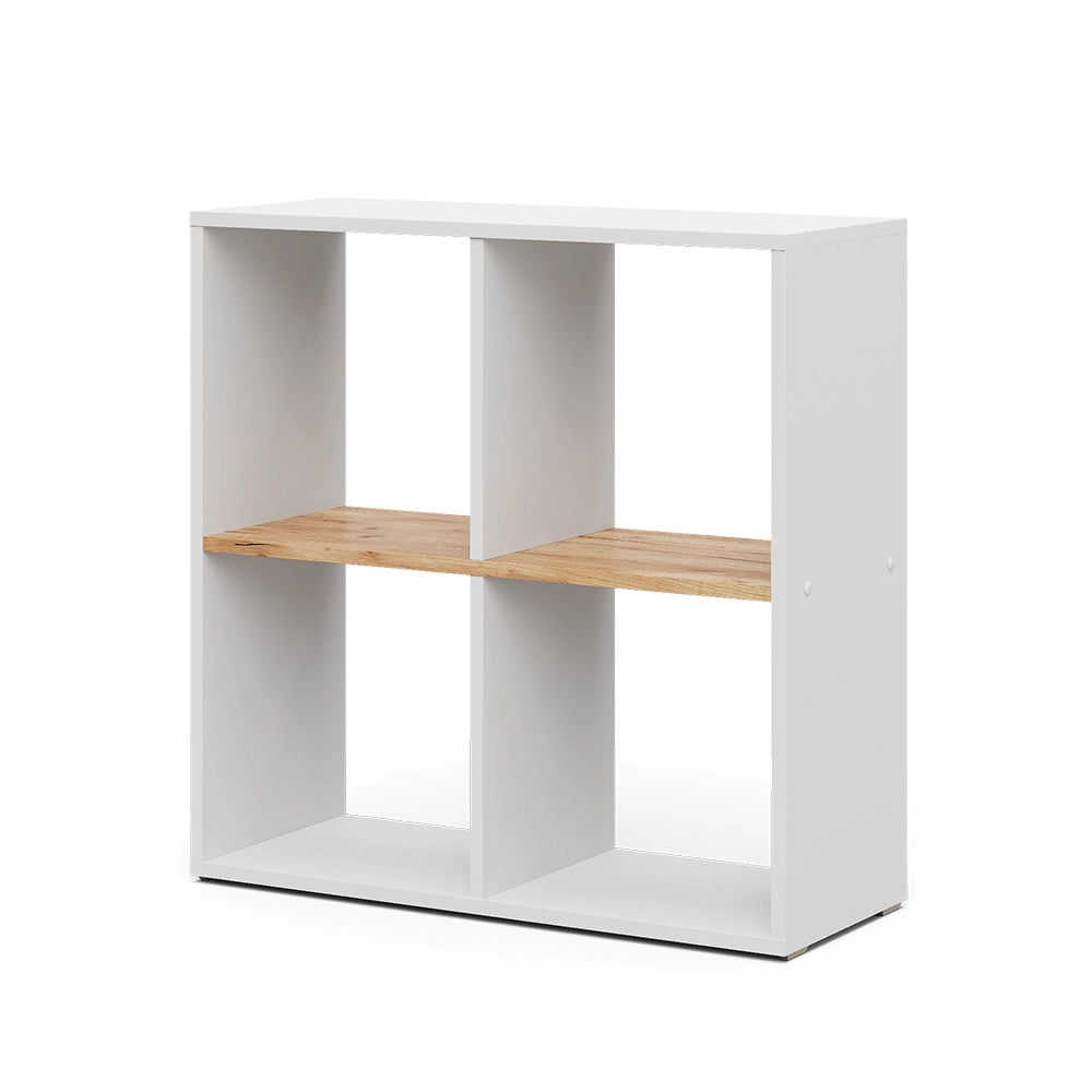 Vicco Scaffale Rovere bianco/dorato 72 x 72.6 cm