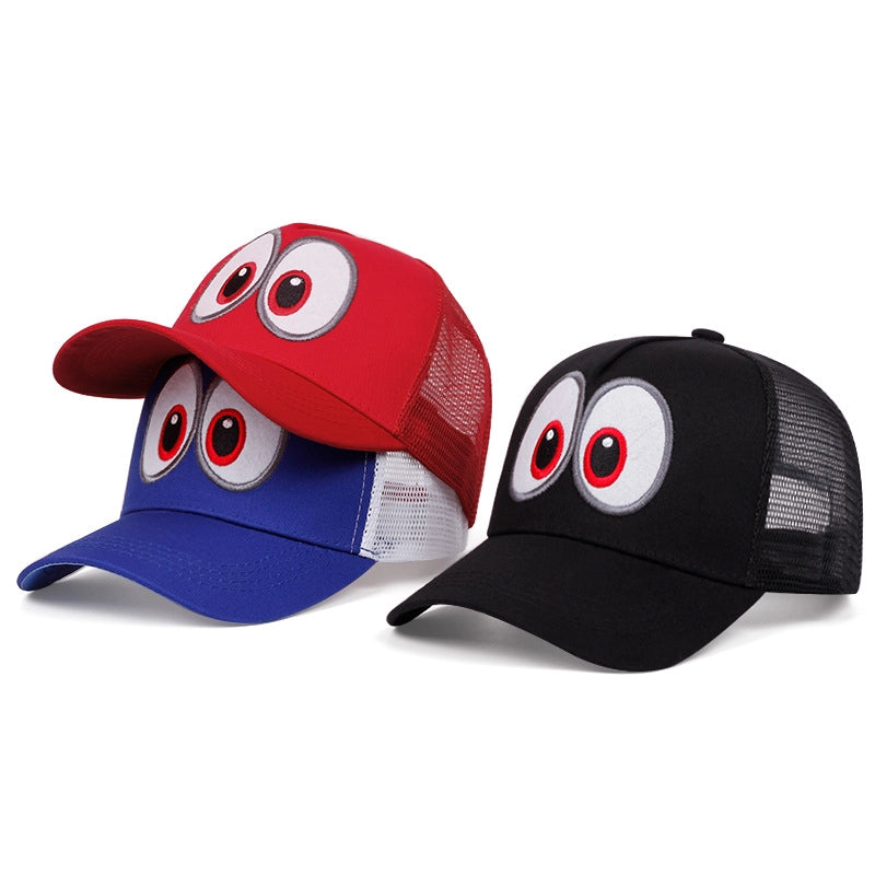Cappellino da baseball di Super Mario nero