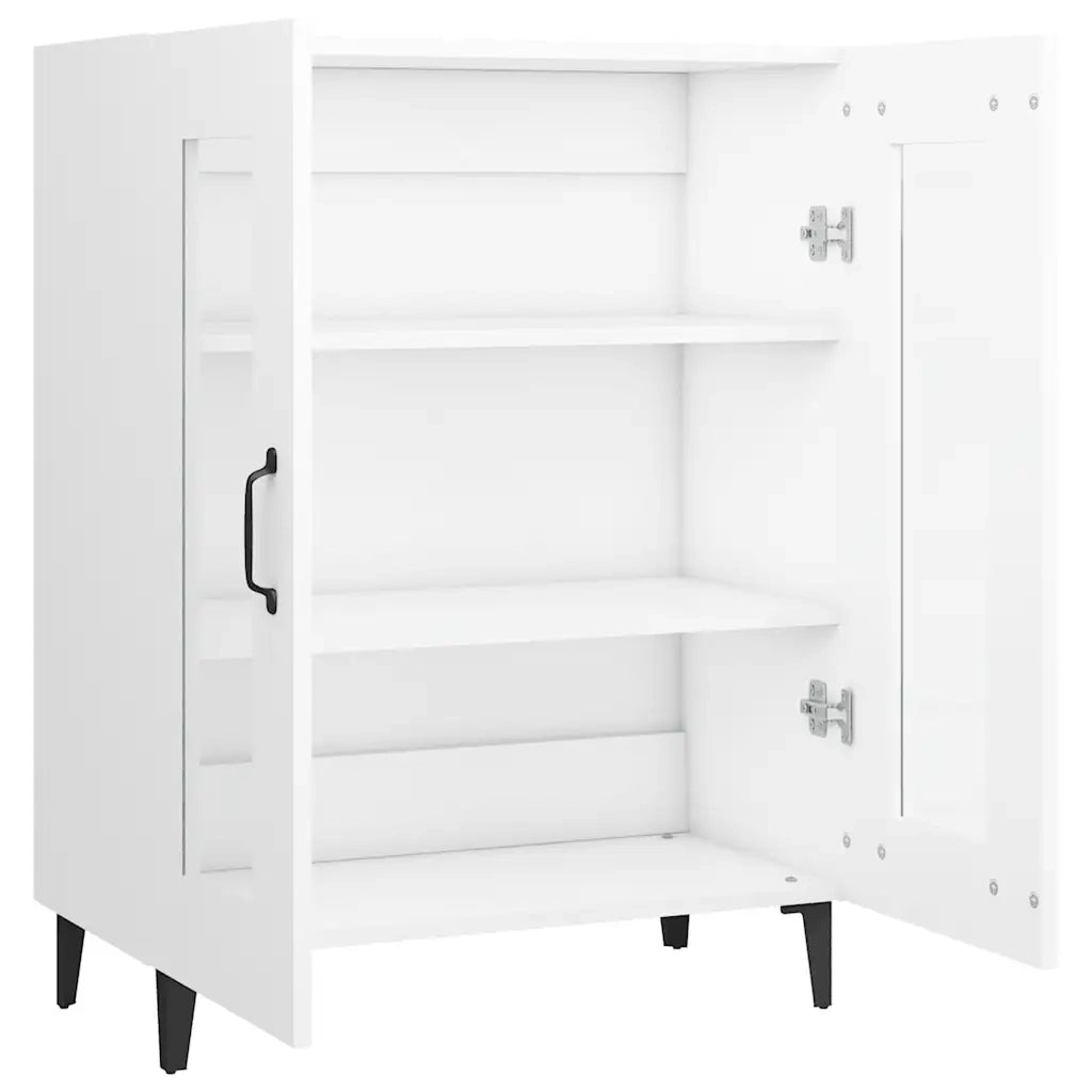 Credenza Bianca 69,5x34x90 cm in Legno Multistrato cod mxl 11957