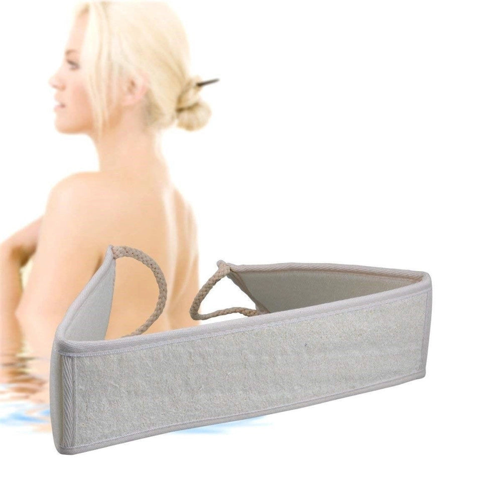 Trade Shop - Fascia Spugna Lavaschiena Esfoliante Bagno Doccia Lavare Schiena Scrubber -