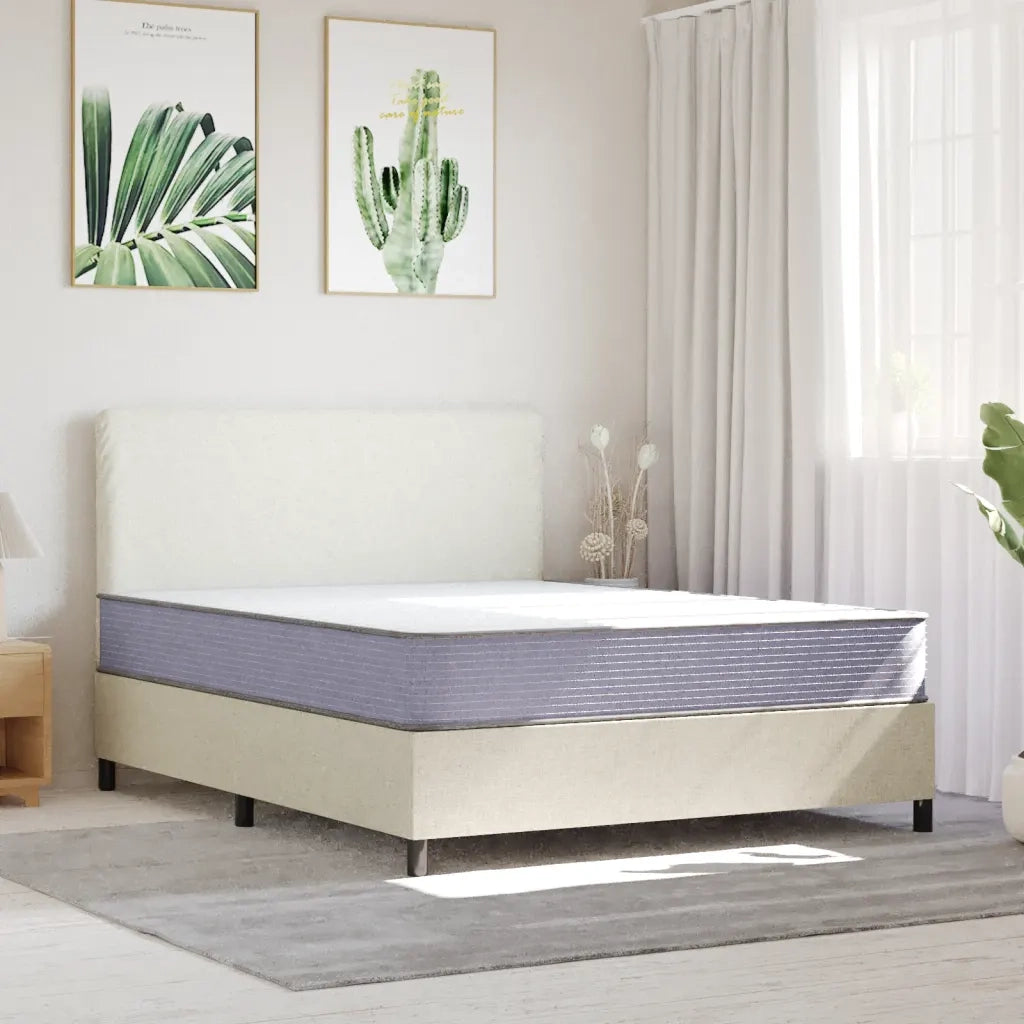 Materasso in Schiuma Mediamente Morbido-Materasso per Letto 160x200 cm 125990