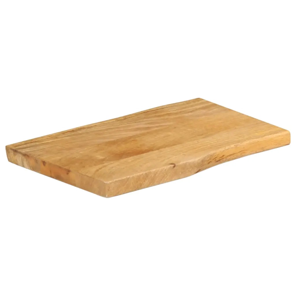 vidaXL Piano per Tavolo 50x40x3,8cm Bordi Vivi in Legno Massello Mango