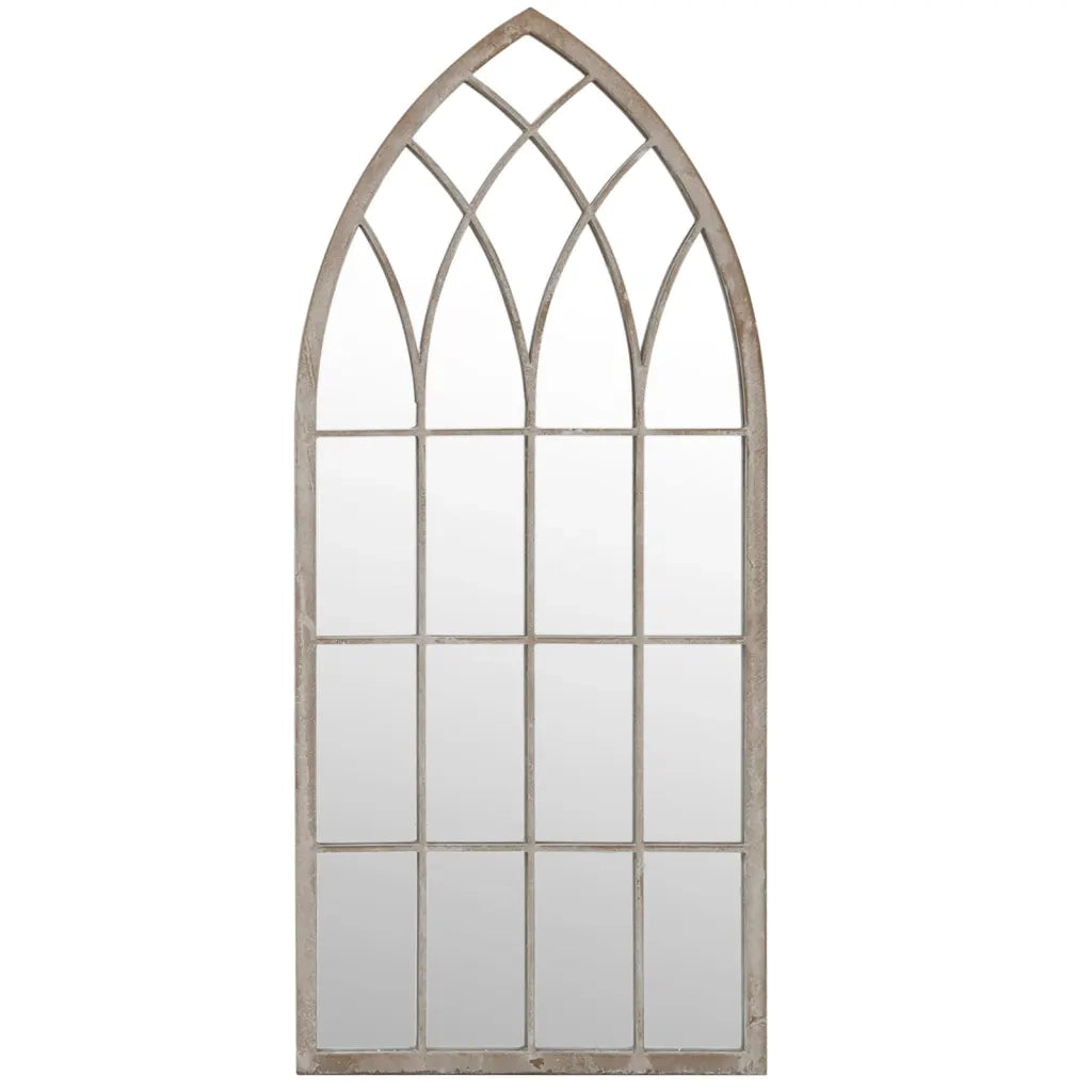 vidaXL Specchio Sabbia 100x45 cm in Ferro per Uso Interno