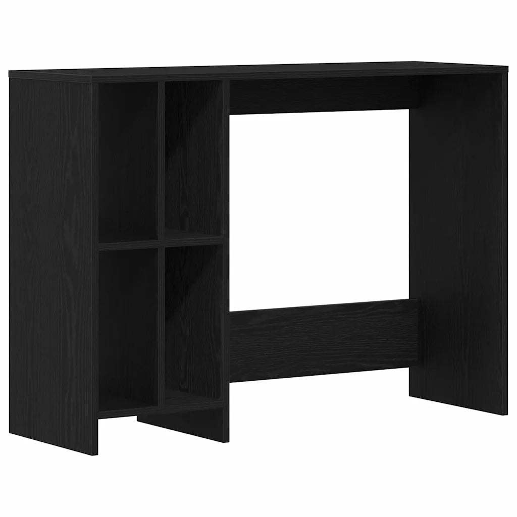 Scrivania Rovere Nero Legno ingegnerizzato 102,5 x 35 x 75 cm 862664