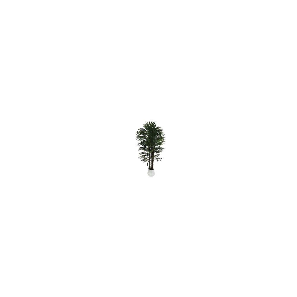 Pianta artificiale Fan Palm 140h 400 foglie con vaso