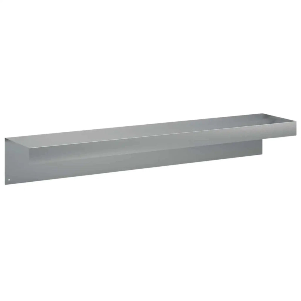 Profilo di copertura per giardino 2 pz 100 x 20 x 15 cm 8012986