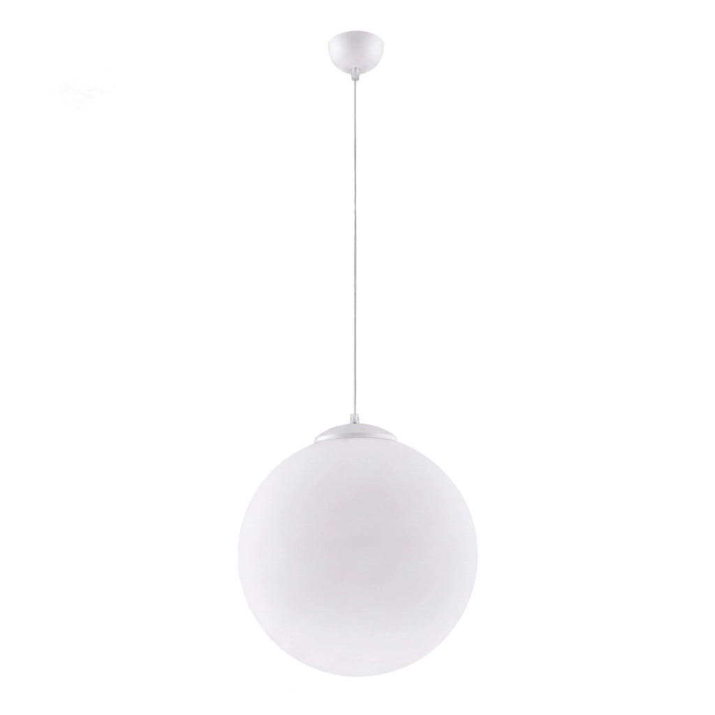 Lampada a sospensione UGO 40 bianca