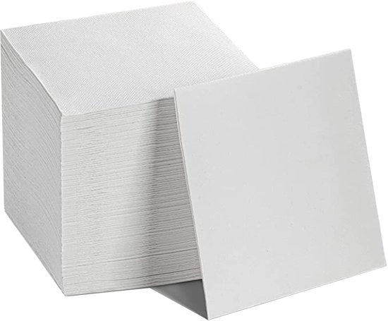 Serviette in Carta 100 Stuks - Cocktail Serviette - Serviette in Papier - Serviette per Matrimoni o Feste - Serviette per Bar - Dimensione Piccola - Cocktail Serviette