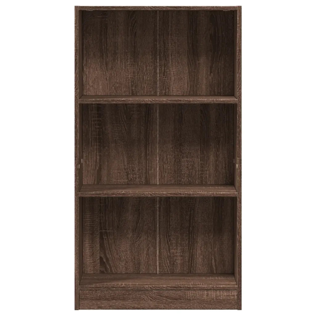 Libreria Rovere Marrone 60x24x109 cm in Legno Multistrato 857809