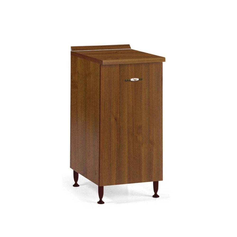Base cucina con anta 30x50x85H colore noce antico