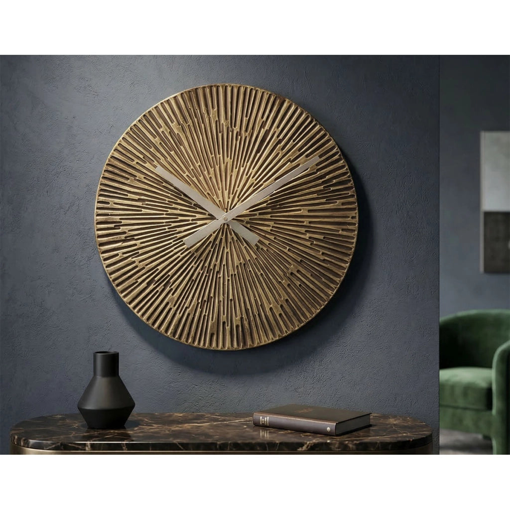 Orologio da Parete VKH241, Bronzo, Metallo, 50x3,5x50 cm