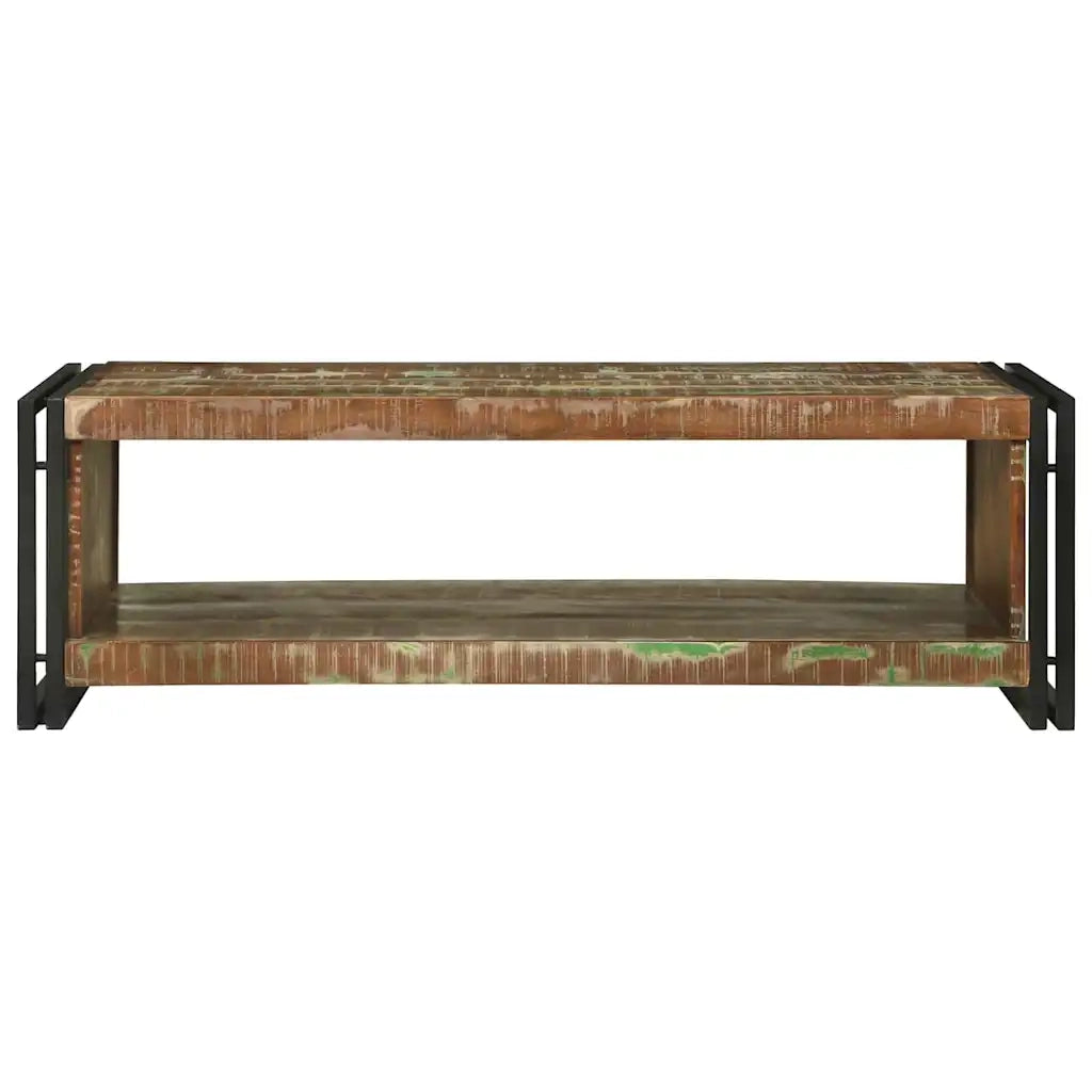 Tavolino da salotto | Tavolino da caff¨¨ | Tavolino da Soggiorno 120 x 50 x 38 cm Legno Recuperato Massello