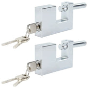 Lucchetto 2 pz Argento Acciaio CFW8570298