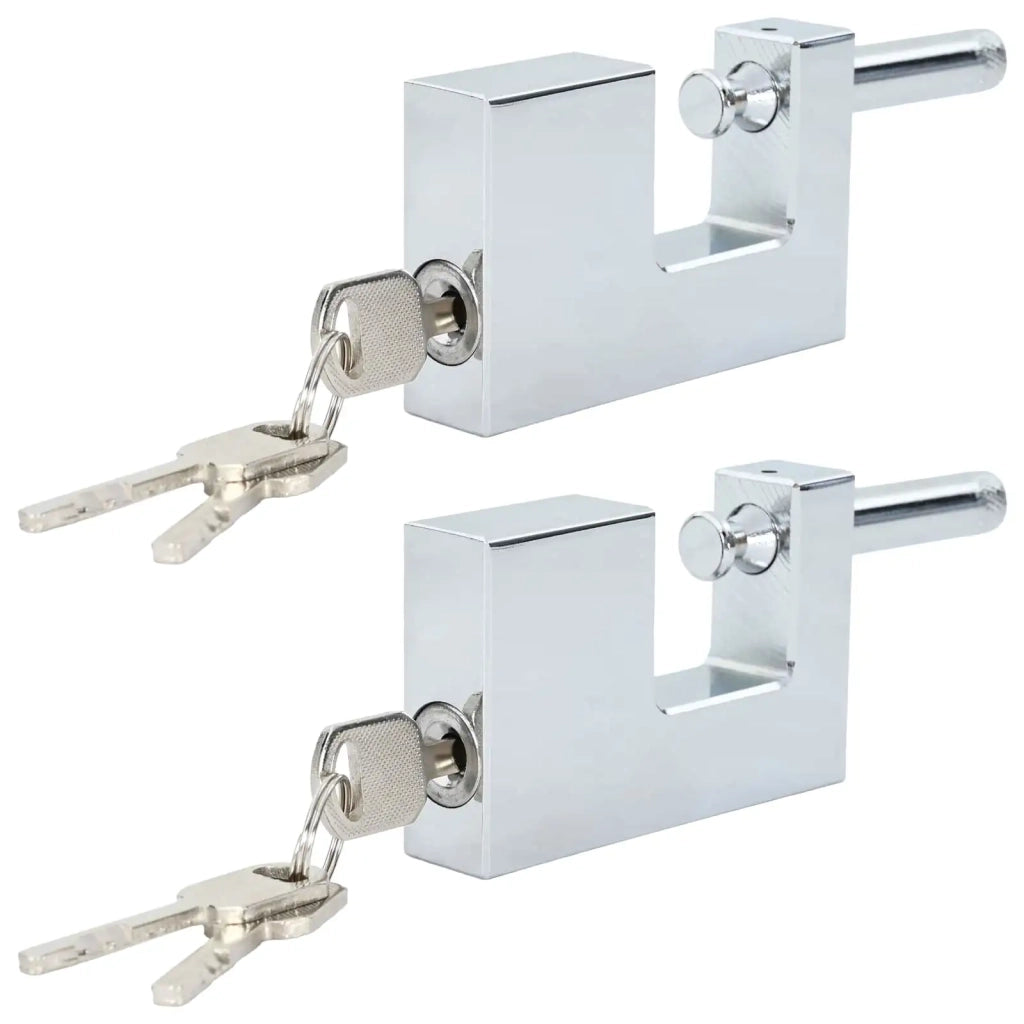Lucchetto 2 pz Argento Acciaio CFW8570298