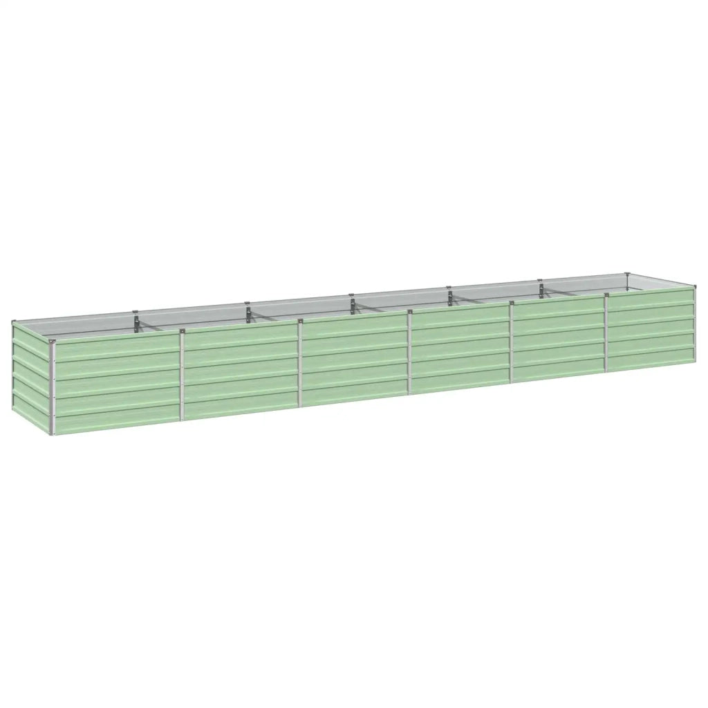Letto rialzato da giardino Verde Pastello 480 x 80 x 55 cm 8006448