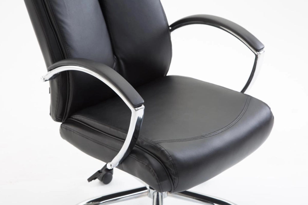 Sedia ufficio VAUD XL in similpelle nero