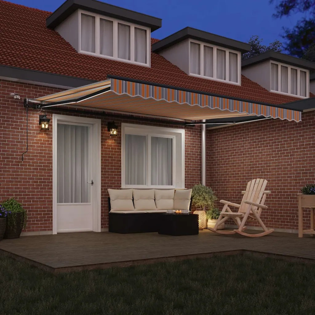 Tessuto per Tenda con Multicolore 400 × 300 cm Poliestere 3330566