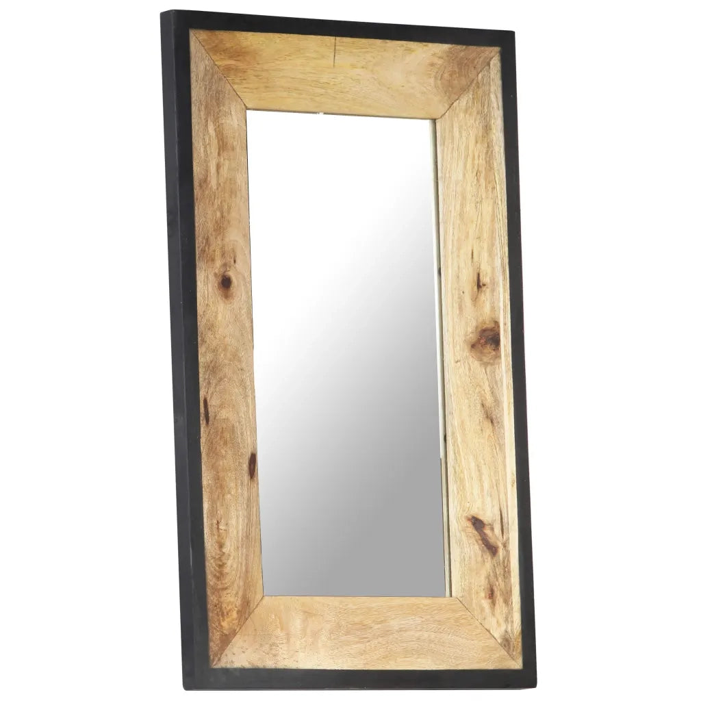 Specchio 80x50 cm in Legno Massello di Mango 321630