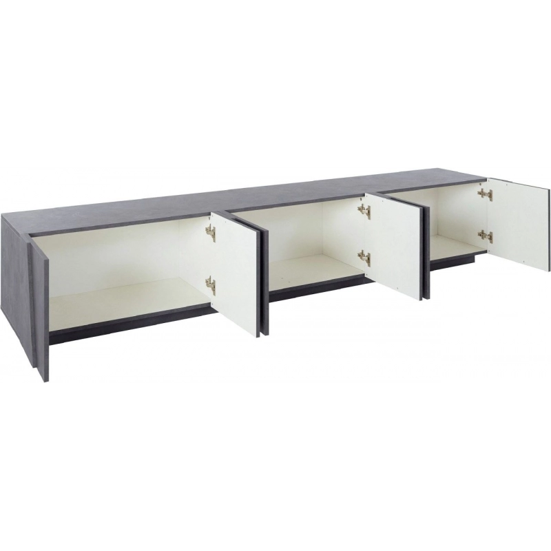 Mobile Porta TV Ping 240 – 6 ante – Ardesia