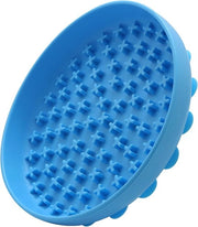Bacchetta per alimentazione lenta in silicone, ciotola antiaffettiva per cani, ciotola antiaffettiva per gatti (blu)