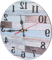 Orologio da Muro in Legno con Gravità per Camera da Letto e Salotto - Figura 1