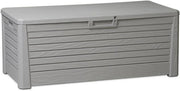 Baule da Esterno Interno Multiuso in Resina Florida Warm Grey 550 Litri