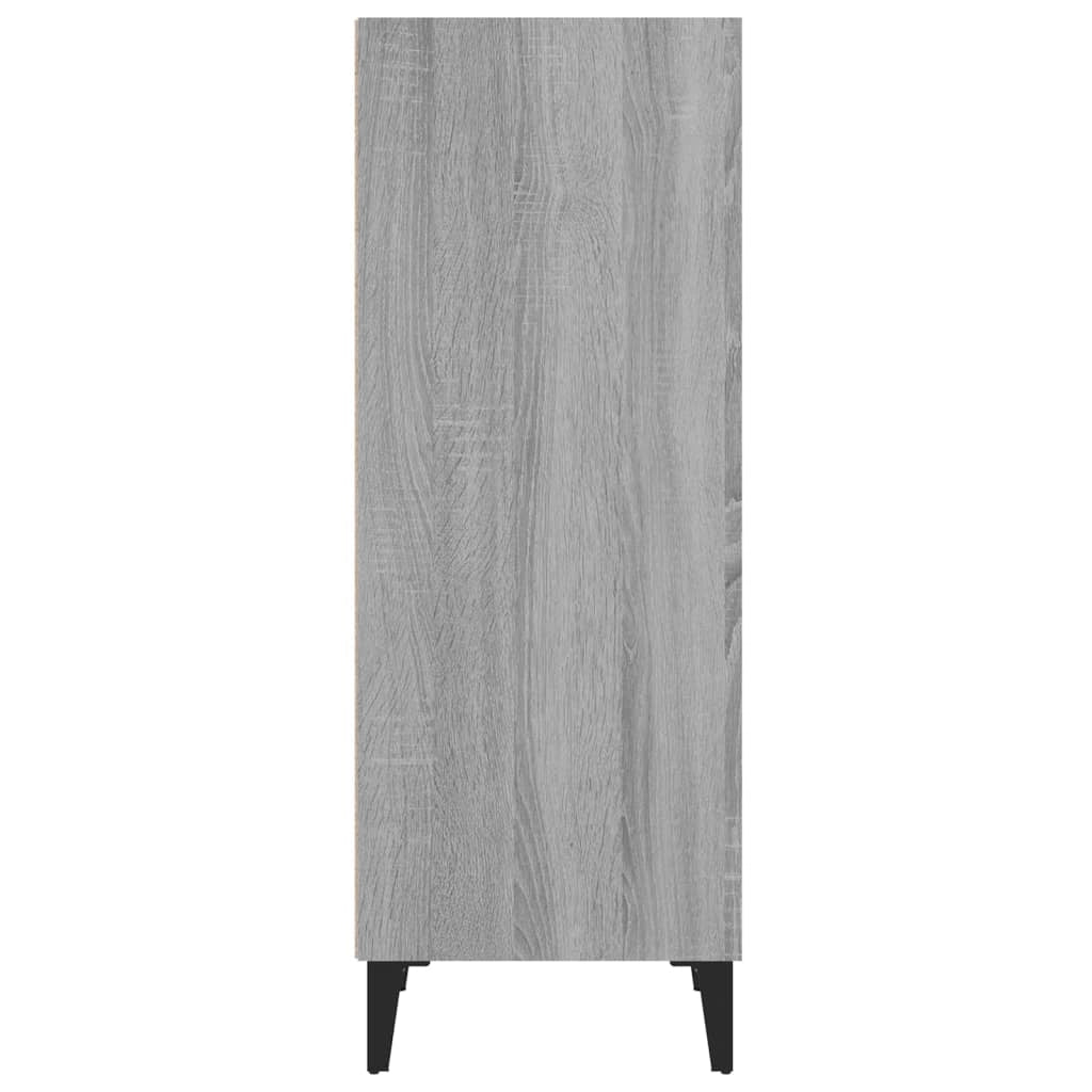 Buffet credenza cassettiera armadio mobile contenitore organizer cucina soggiorno Sonoma 34,5 x 32,5 x 90 cm legno ingegnerizzato grigio 02_0036294