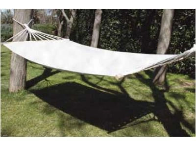 AMACA SINGOLA CON TRAVERSA OTRANTO CM. 200X100 COLORE NATURALE