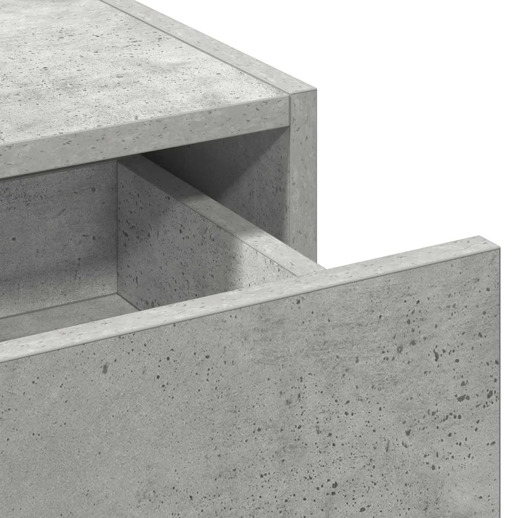 Tavolo da Trucco Grigio 60 x 40 x 70 cm Legno multistrato 865220