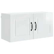 Pensile da cucina | Armadietto a muro PORTO Bianco Lucido 80 x 31 x 40 cm