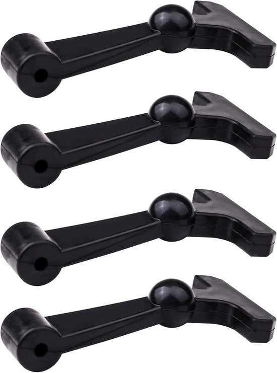 Sostituti robusti per la chiusura di frigoriferi compatibili con Tundra RTIC e altri frigoriferi simili. Design ergonomicamente migliorato. Nero.