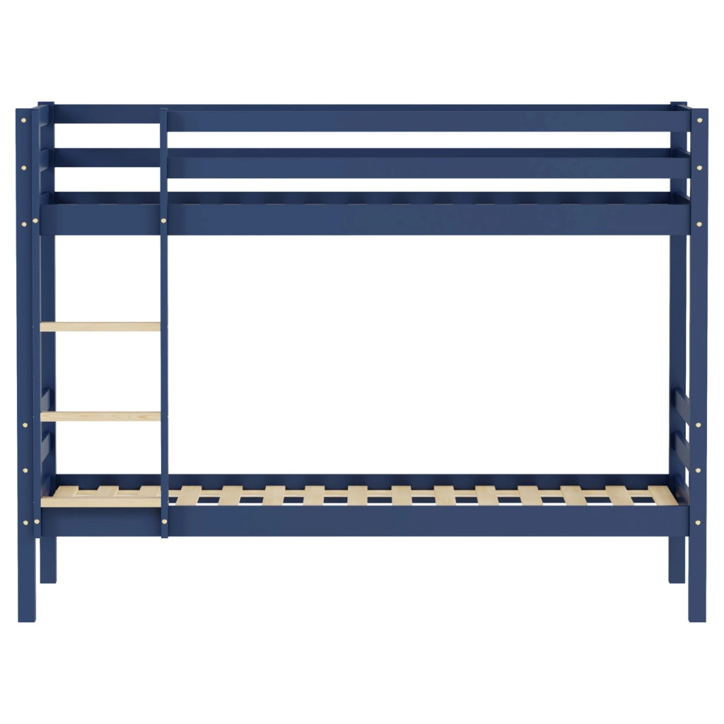 Letto a castello per bambini 190x90cm blu scuro AMBER