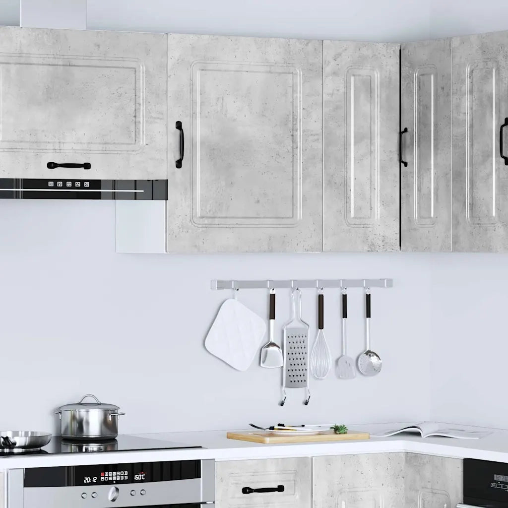 Pensile da cucina Kalmar in Legno Multistrato Grigio cemento 853565