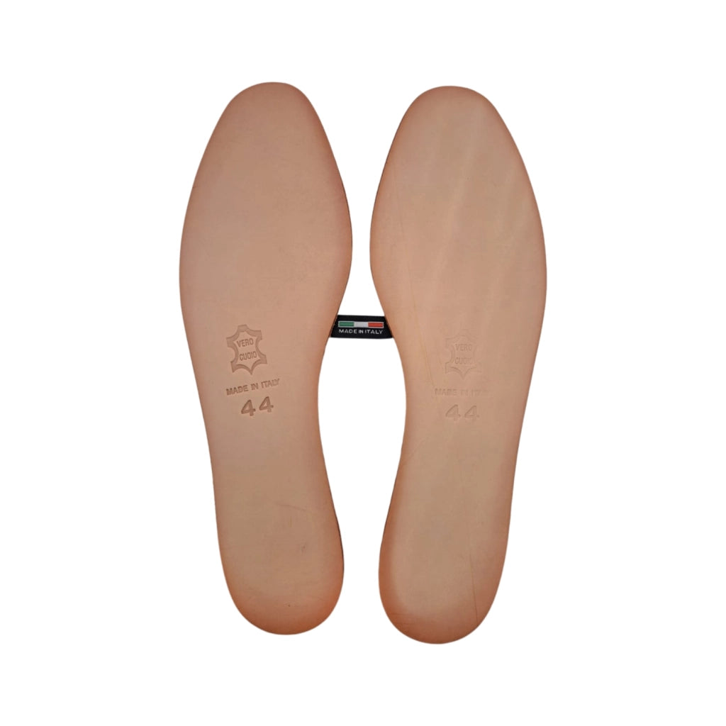 Soletta In Cuoio Naturale Ecologica - Misure da 36 a 47 EcoPrice® Numero Scarpa: 44