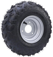Ruote in gomma da 6 pollici con 3 viti per Go Kart Racing - ATV UTV Quad Off Road Cart - 145/70-6 pneumatici