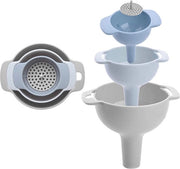 Set di Treccia in Plastica Premium – 3 Pezzi - Treccia - Treccia per Cucina - Treccia per Pentola - Treccia per Conserva