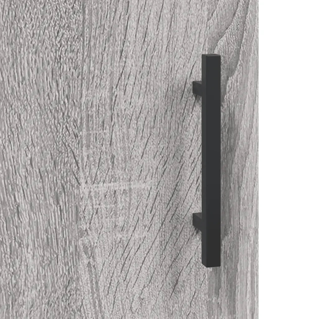 Armadietto a Muro | Mobile a Parete Grigio Sonoma 69,5x34x90 cm