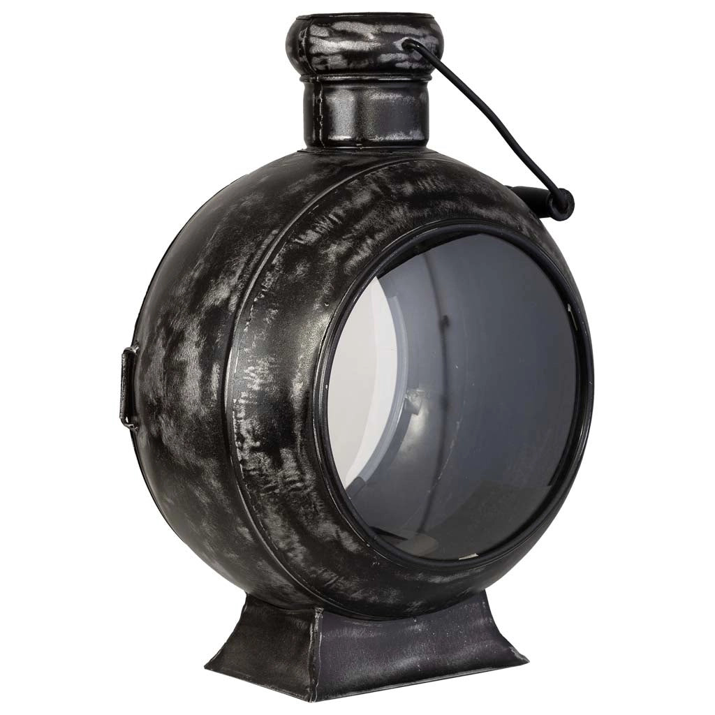 Candelabro metallo nero 29x21x40