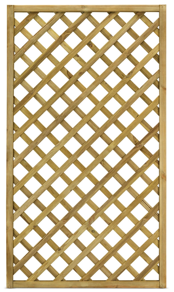 Pannello Grigliato per Rampicanti 120x180 cm in Legno Impregnato