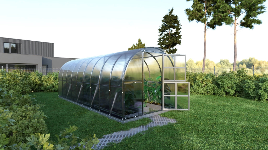 Serra da giardino KLASIKA ARCH 3 x 6 m (18 m²), 4 mm con rivestimento in policarbonato