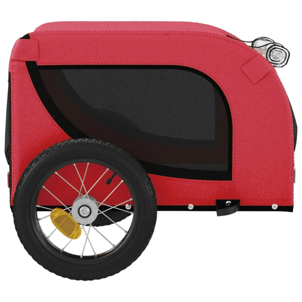 Rimorchio/carrello per animali domestici rosso 02_0044370