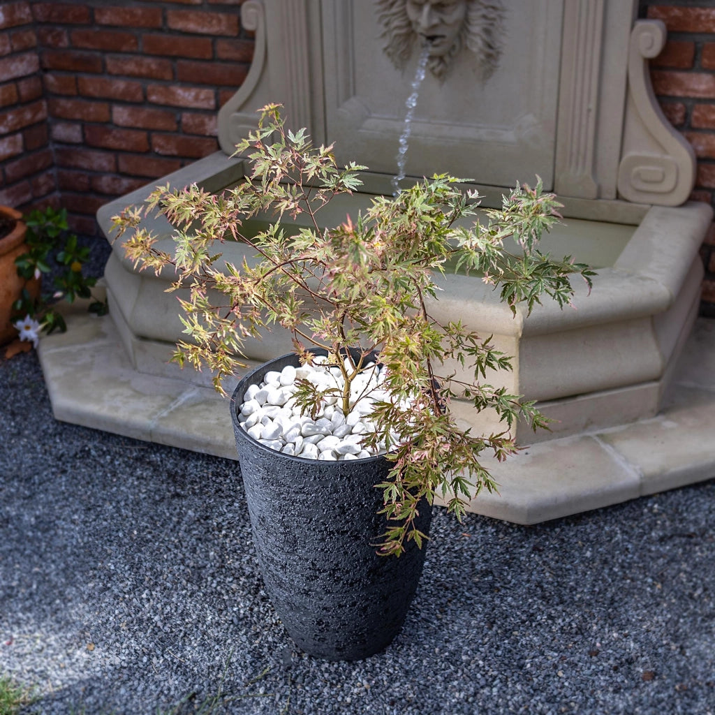 KADAX Donica Stonecraft Czarna 35cm KLCS190315A K1