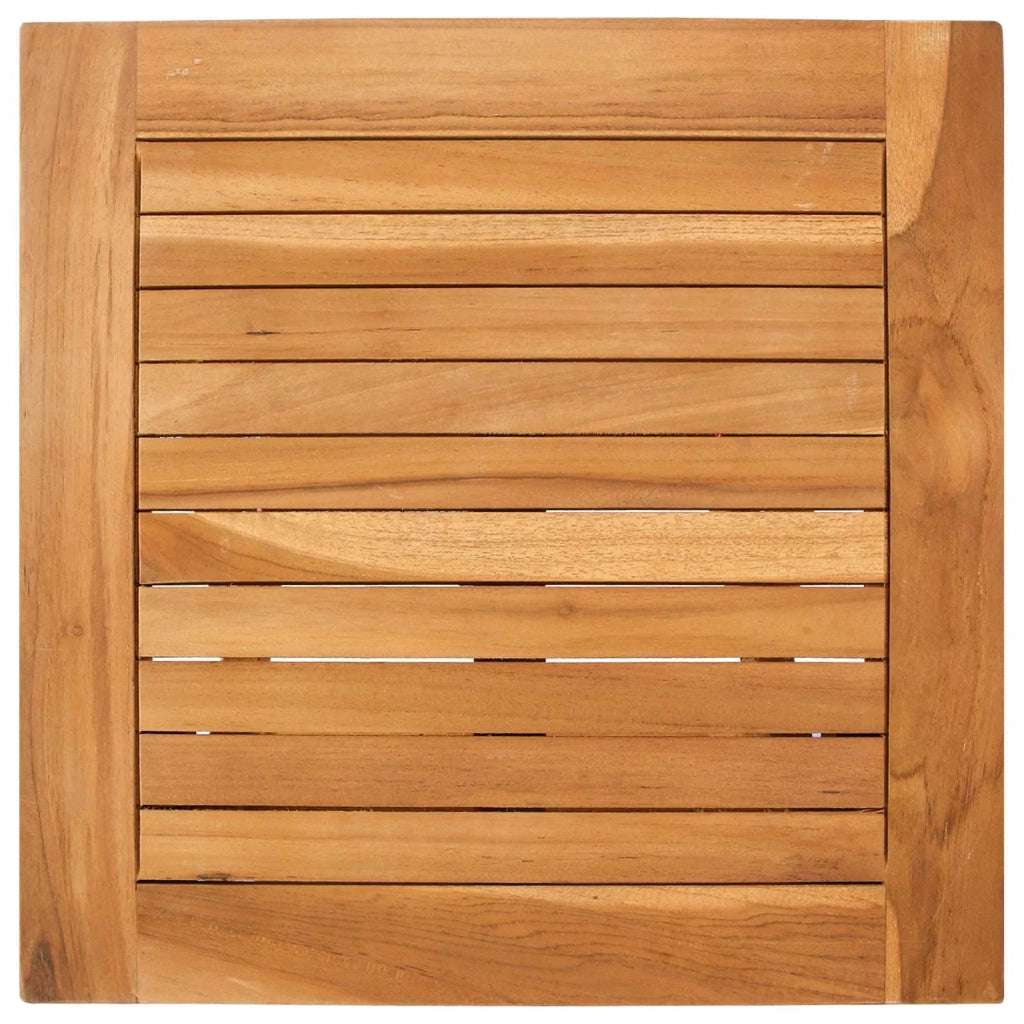 Lettino da sole con tavolo 2 pcs Marrone 40 x 40 x 40 cm 42032669