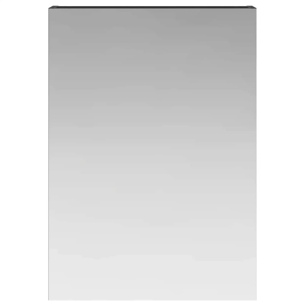 Mobiletto per specchio da bagno Rovere Nero 50 x 14,5 x 70 cm 889040