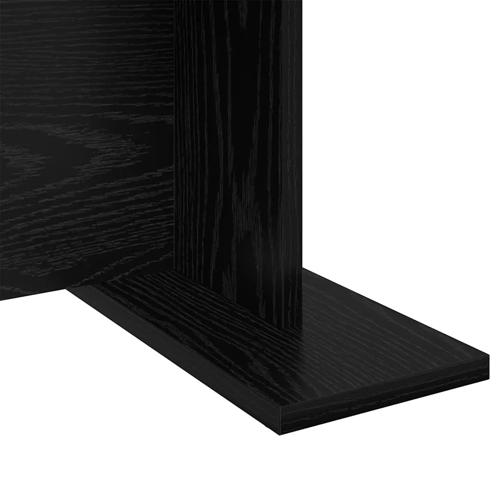 vidaXL Tavolino da salotto Rovere nero 103,5 x 60 x 40 cm