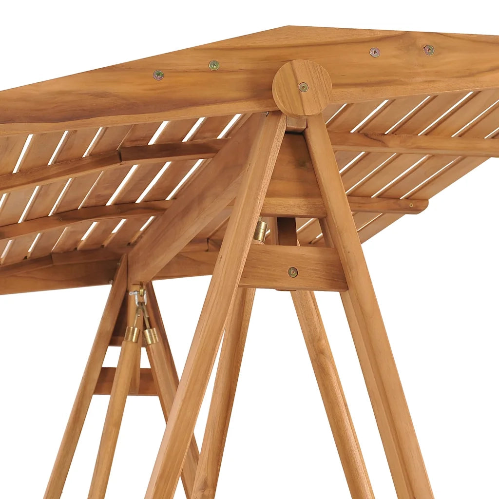 Dondolo da Giardino 174 cm in Legno Massello di Teak 316629